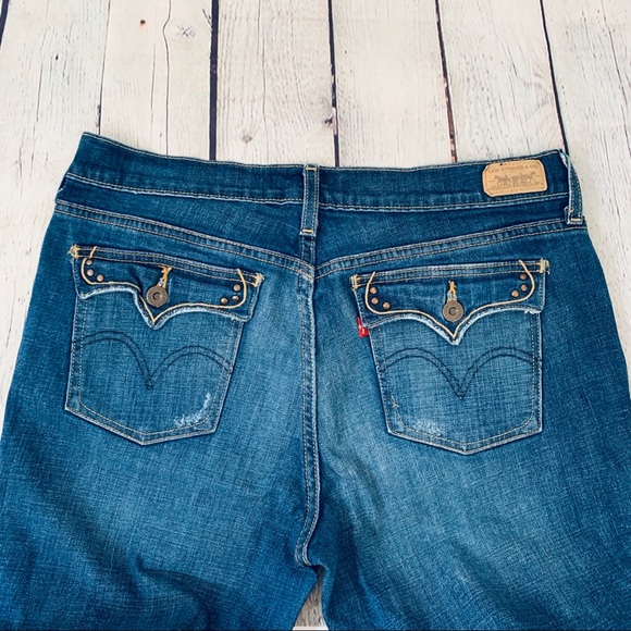 Levi's Denim - Levi | 515 Bootcut Studded Pocket Size 12 Long